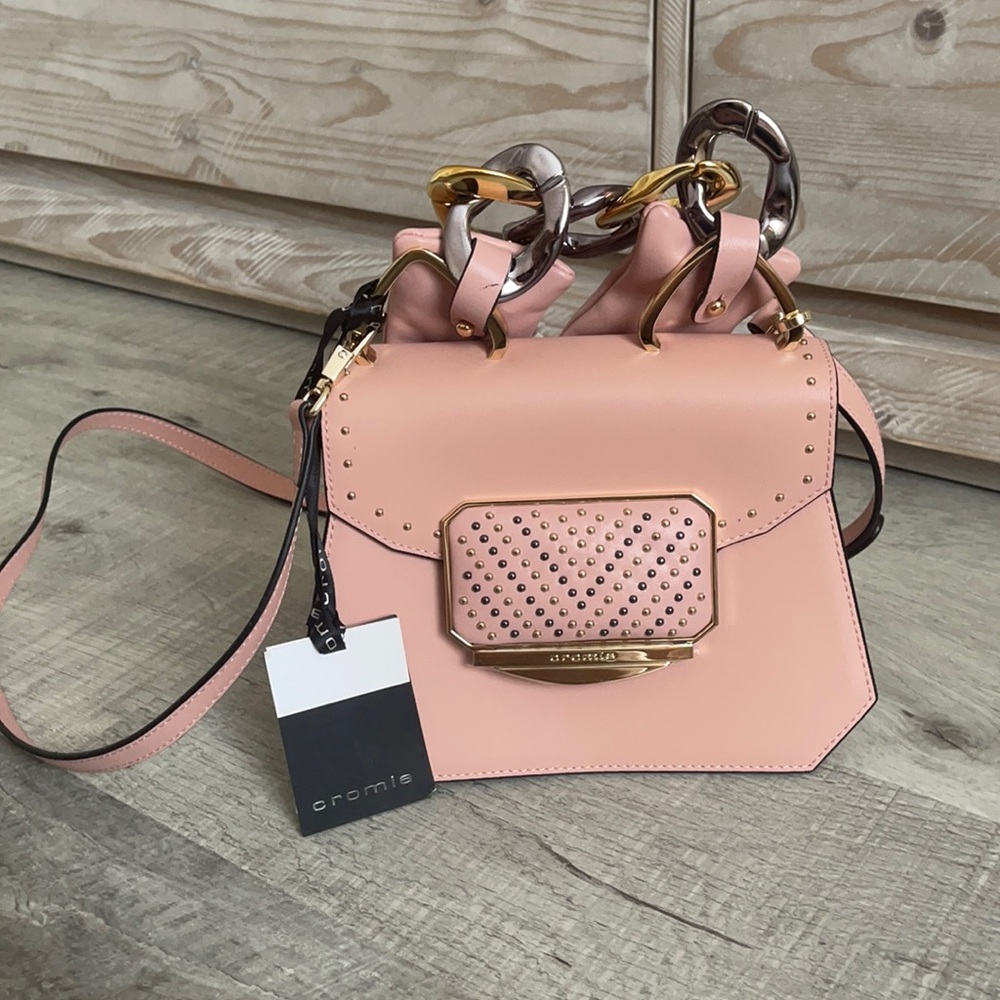 Cronus handbag, Italian leather bag